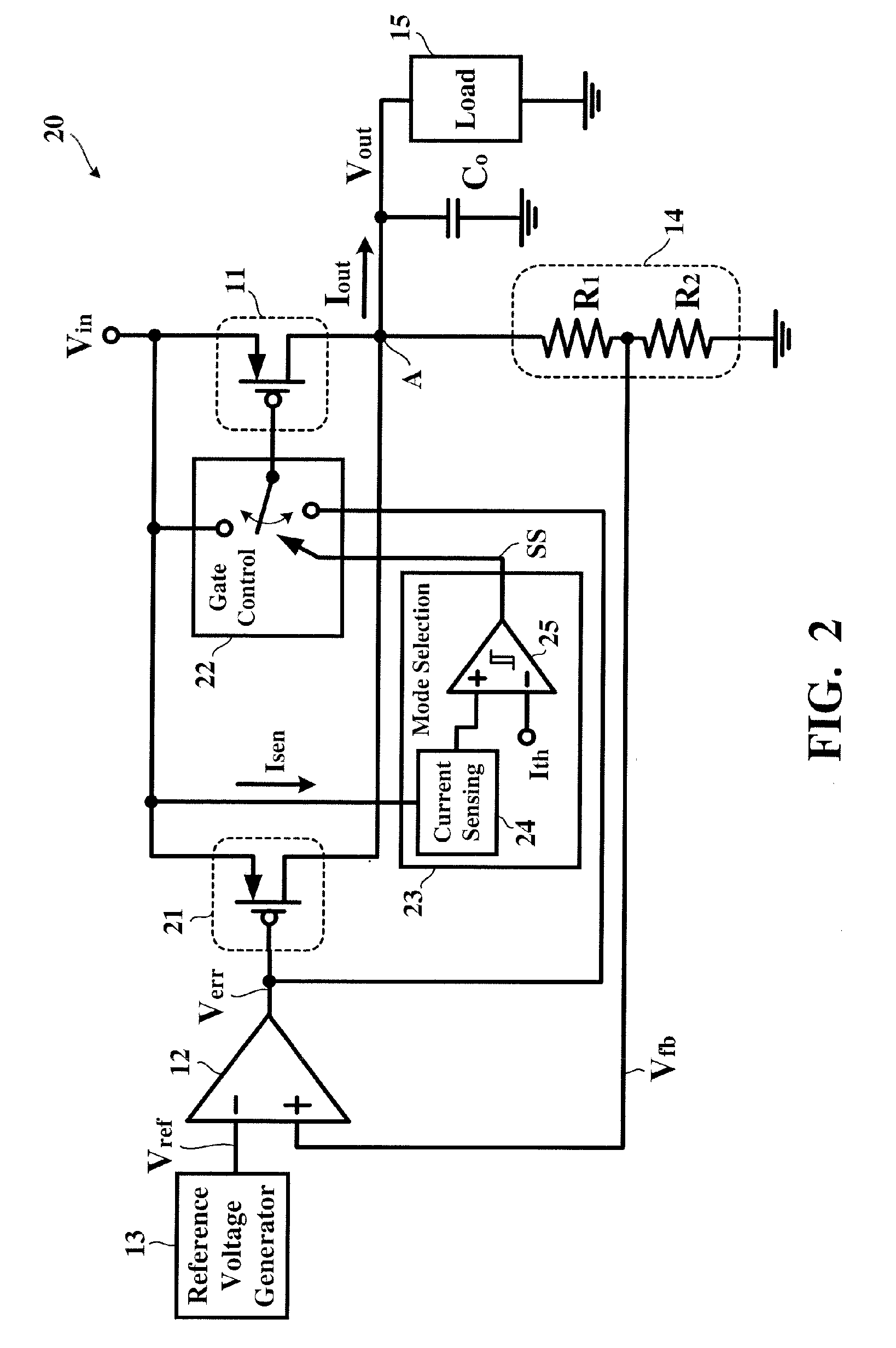 High-efficiency linear voltage regulator