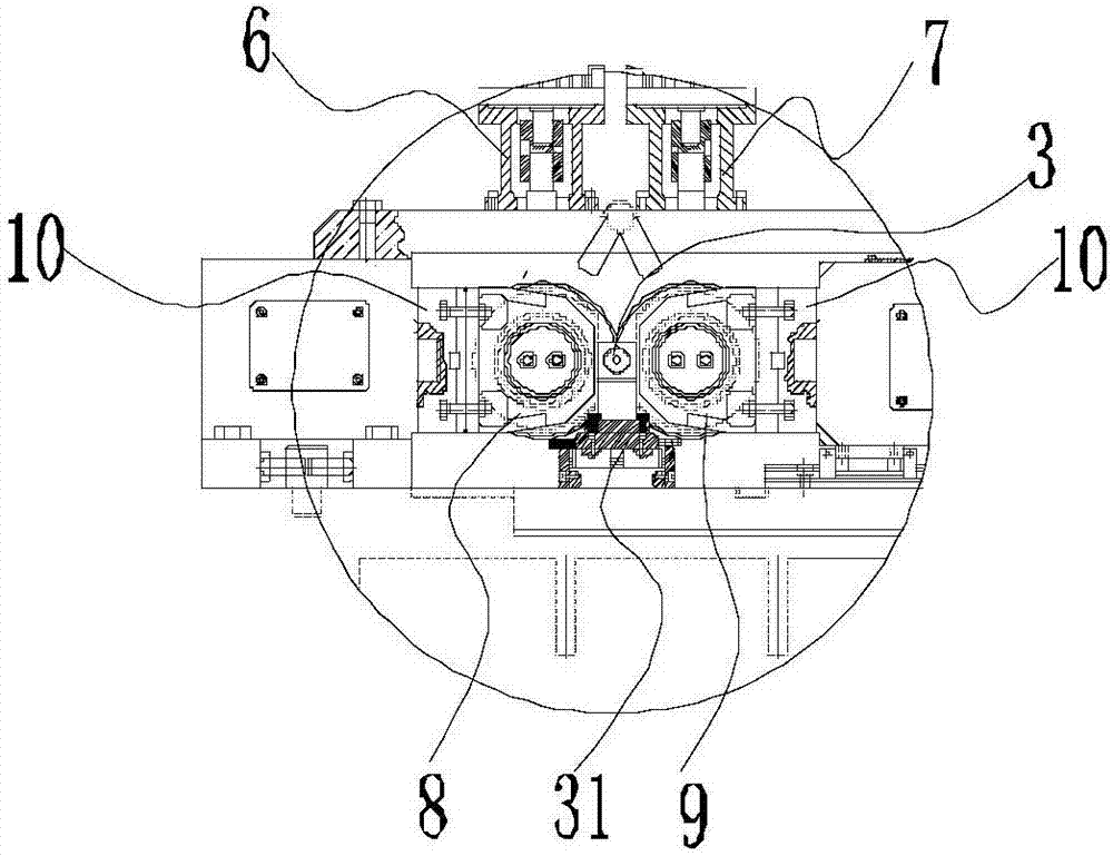 Numerically-controlled precise thread rolling machine and multi-head lead screw for automobile