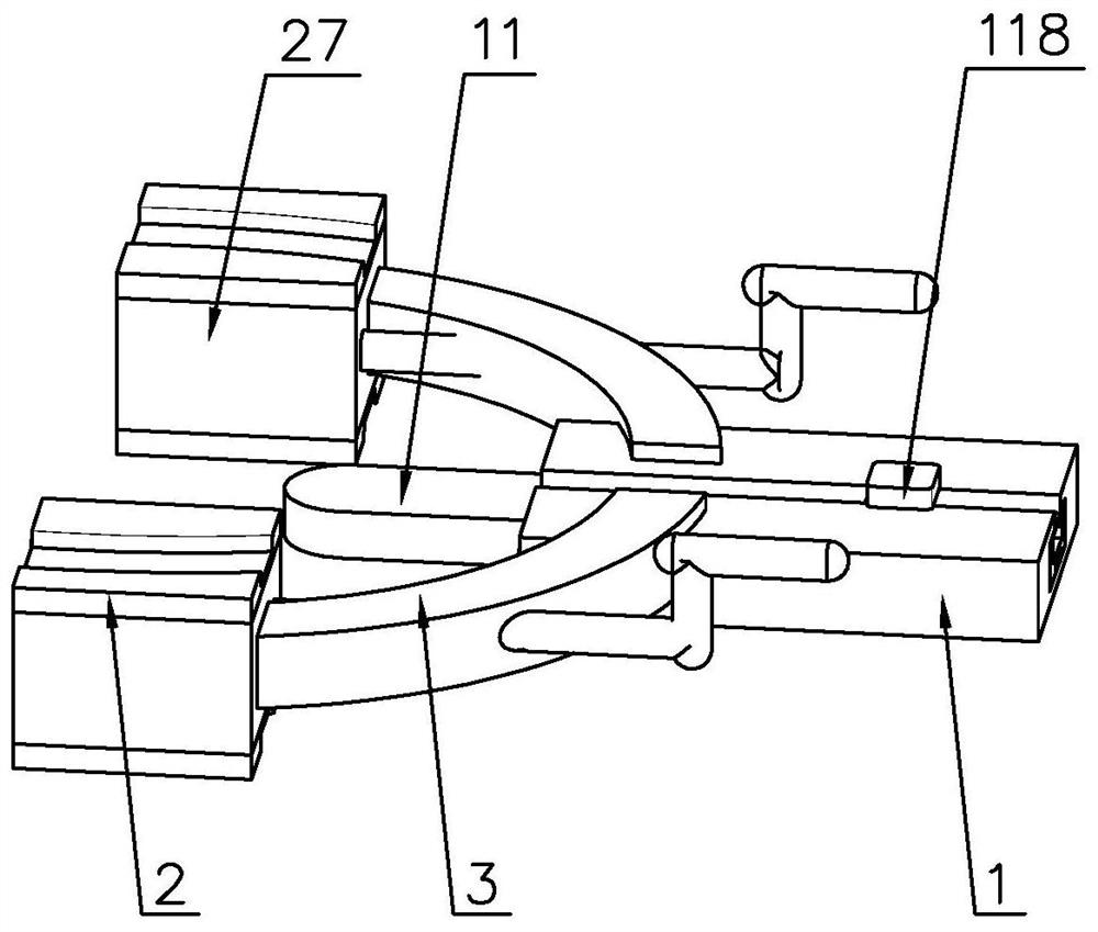 Auxiliary device for throat examination in otolaryngology department