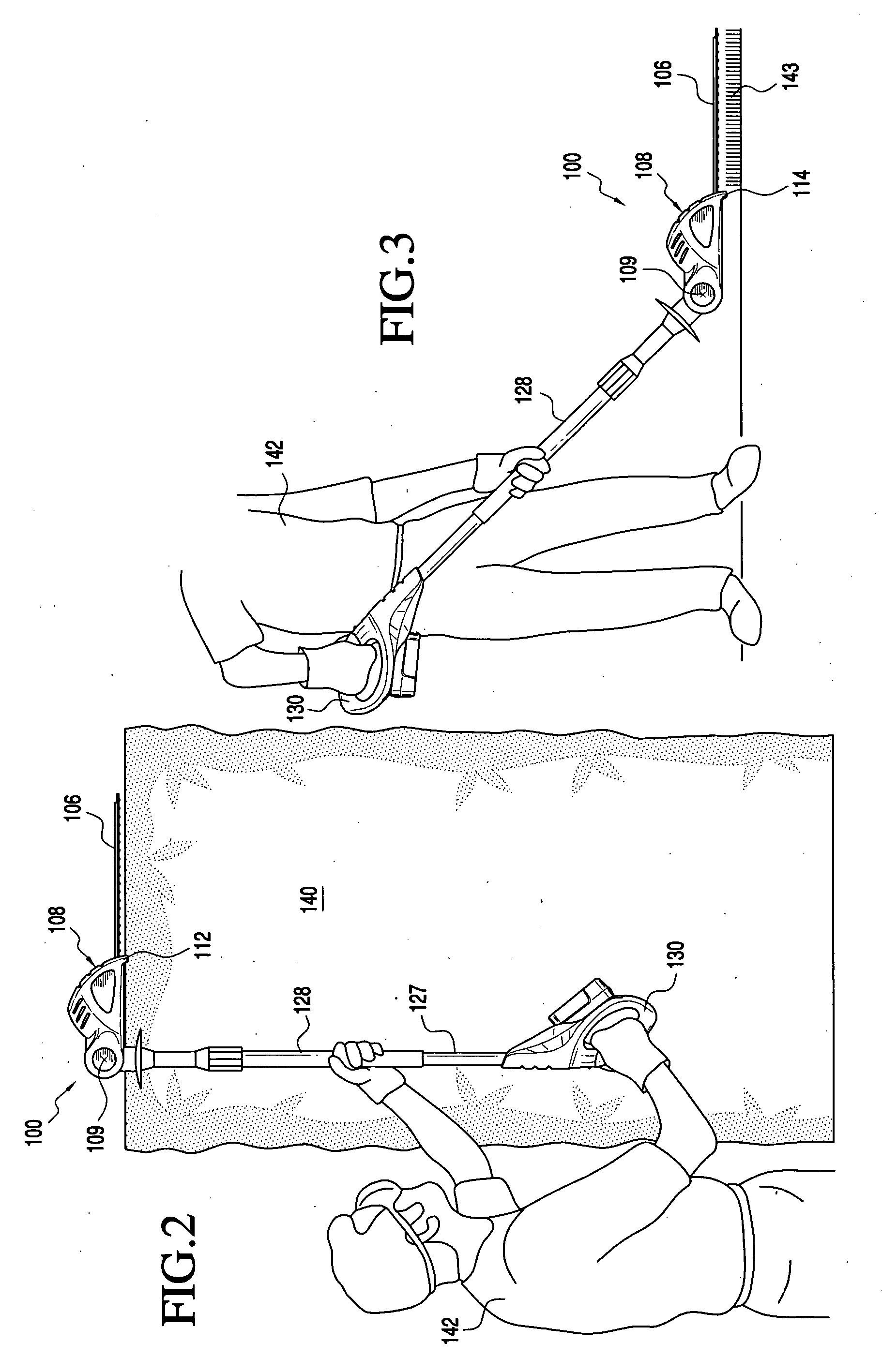 Portable trimmer having rotatable power head