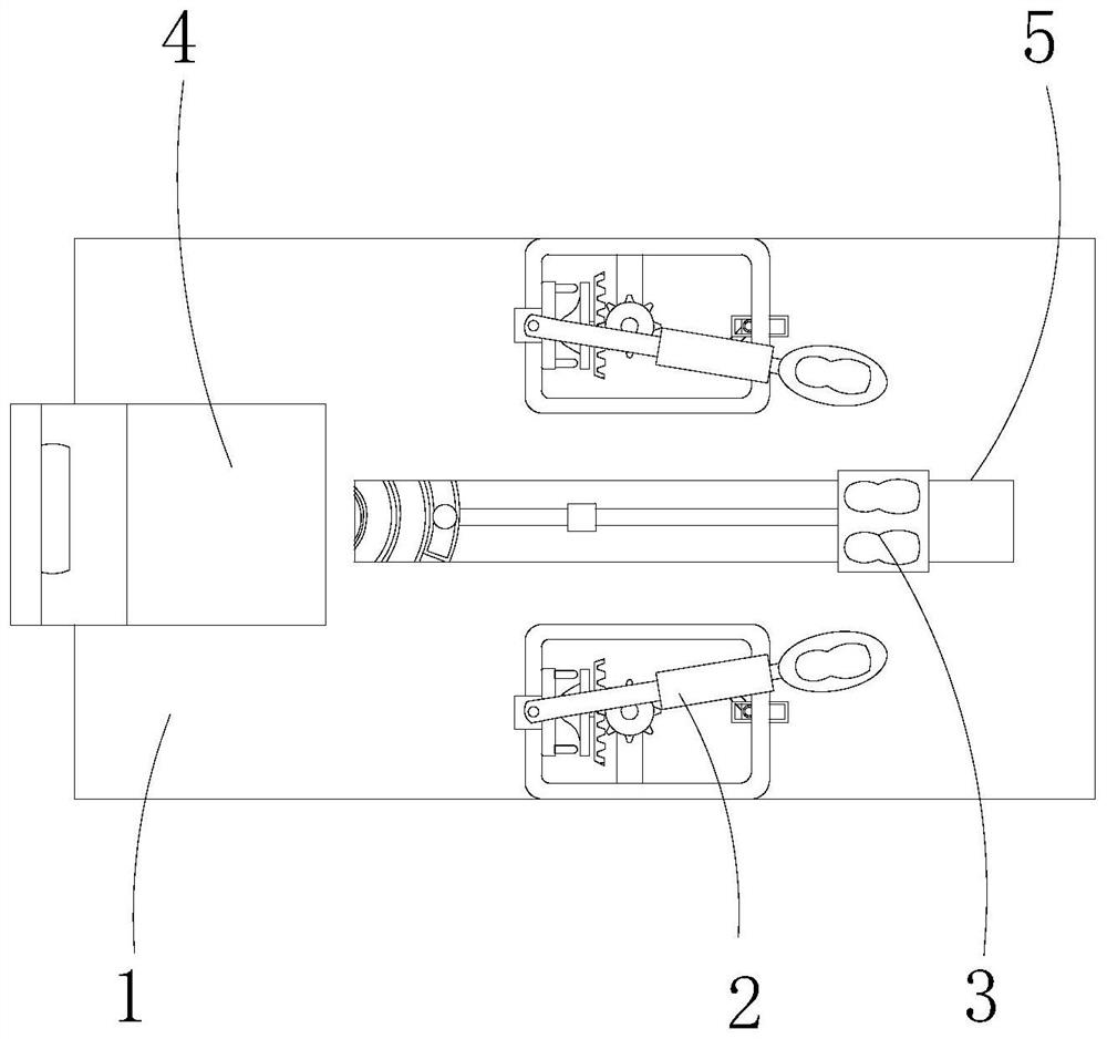 Rehabilitation training device applied to senility resistance of legs and feet of old people and using method