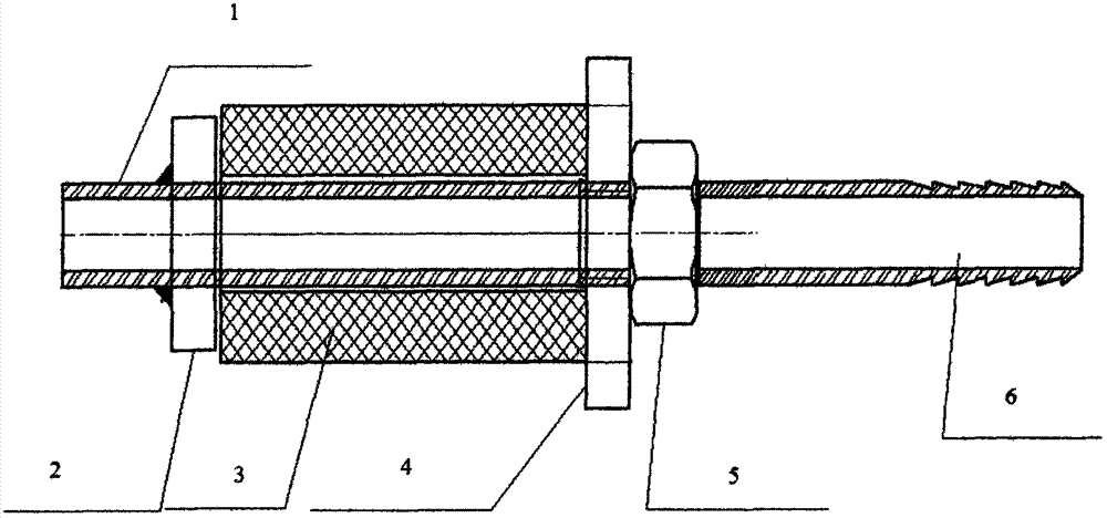 Single body pressure testing tool, single body pressure testing tool combination and pressure testing method for blast furnace cooling equipment