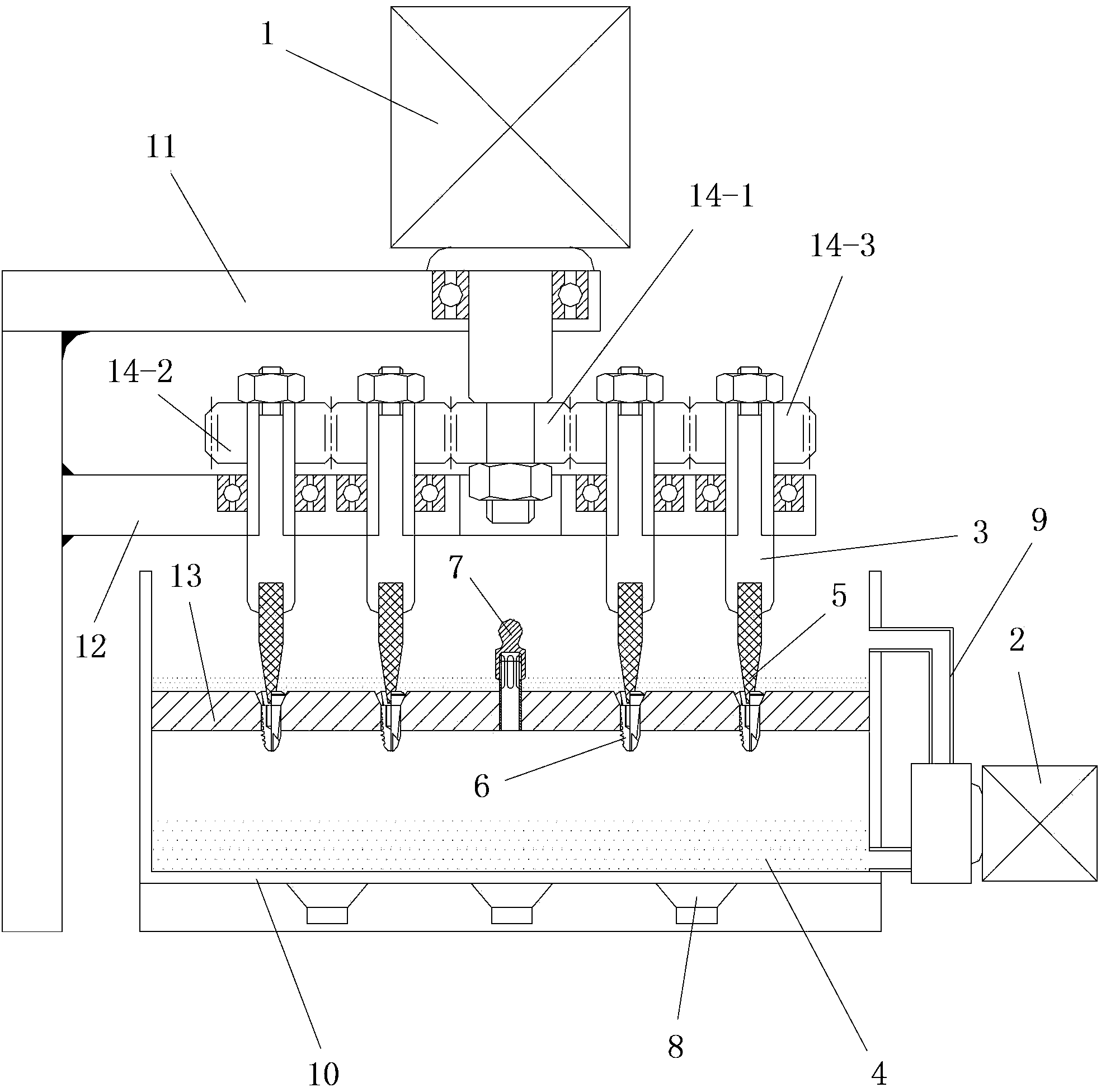 Blind hole polishing device for dental implants