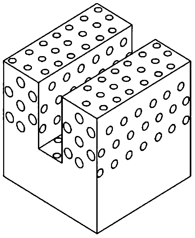 Paired wellhead device of infiltration recharge well