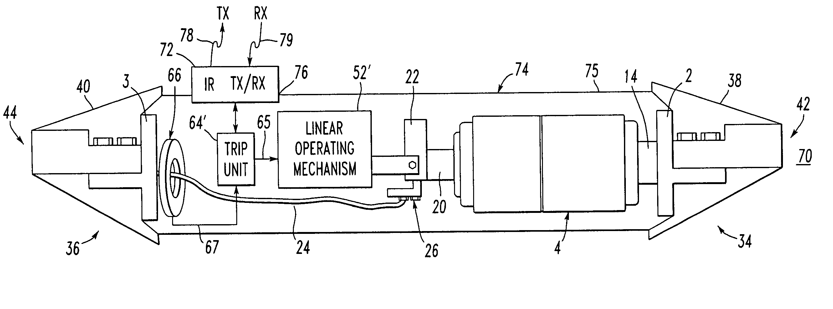 Medium voltage vacuum circuit interrupter