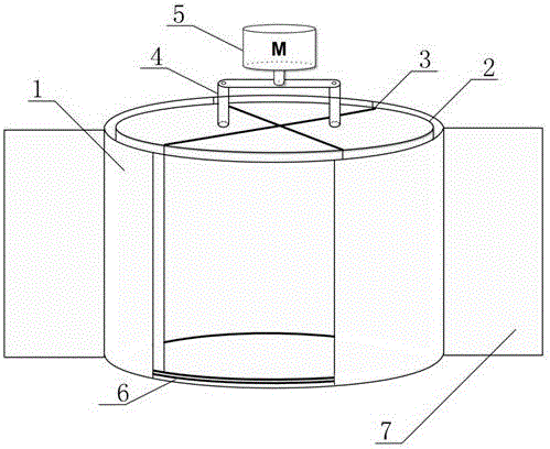 A multi-service object-oriented revolving door structure and its control method