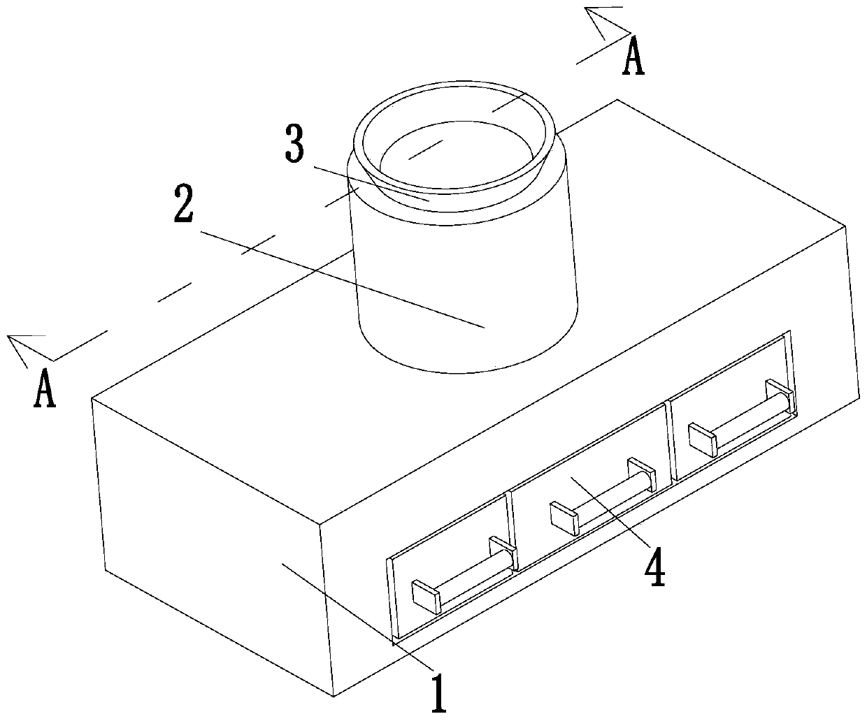 Method for deep processing and treating starch for foods