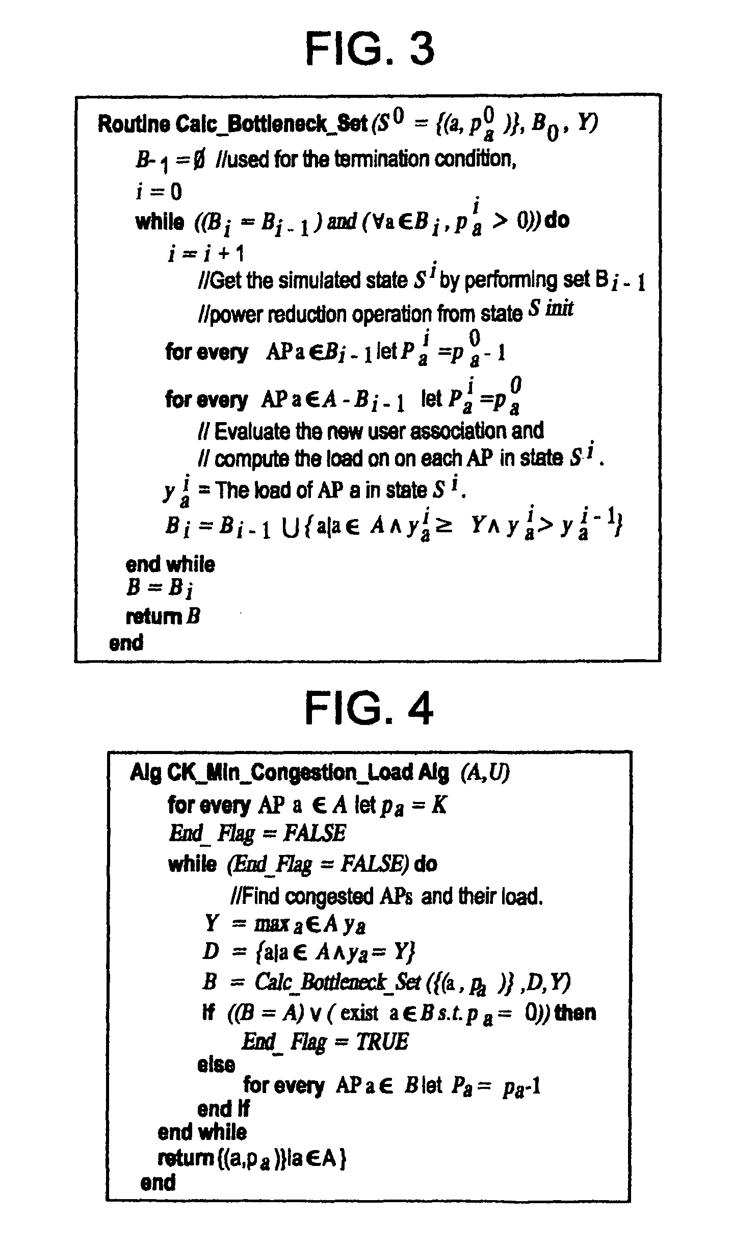 Methods and devices for balancing the load on access points in wireless local area networks