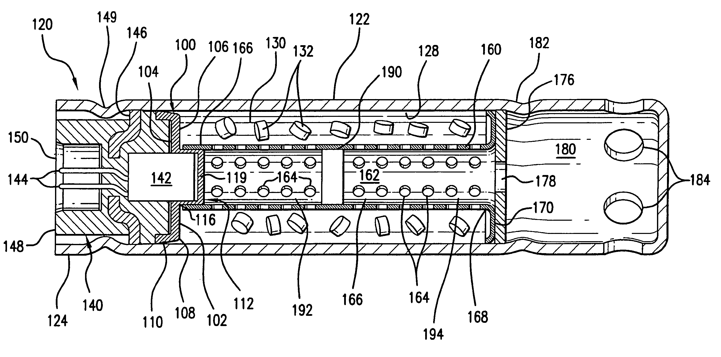 Inflator devices having a moisture barrier member