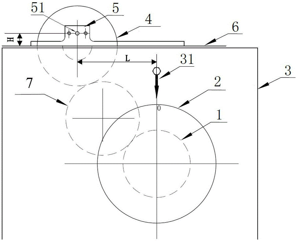 Assistant mounting device for camshaft of engine and mounting method