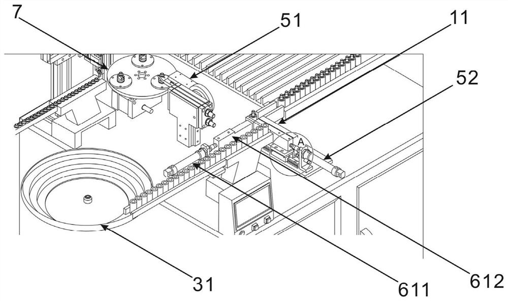 Fish tank oxygenation head assembling equipment