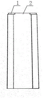 Slender and thin-walled step hole type inner-circle and outside-square structure finish machining method