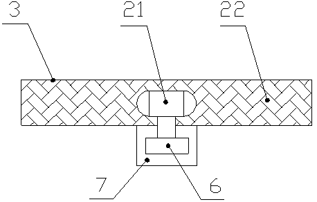 Rough fodder cutting device for cattle breeding