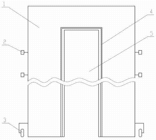 Sealing device for preventing flue gas from overflowing when tamping coke oven is charged with coal