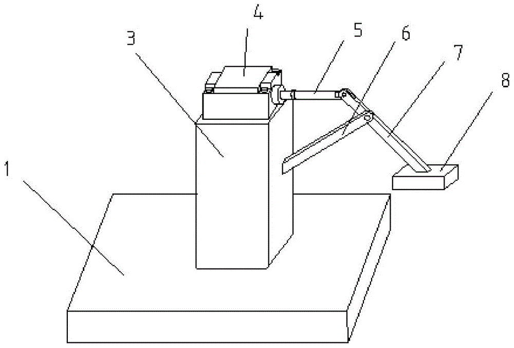 Workpiece procedure transferring mechanical arm