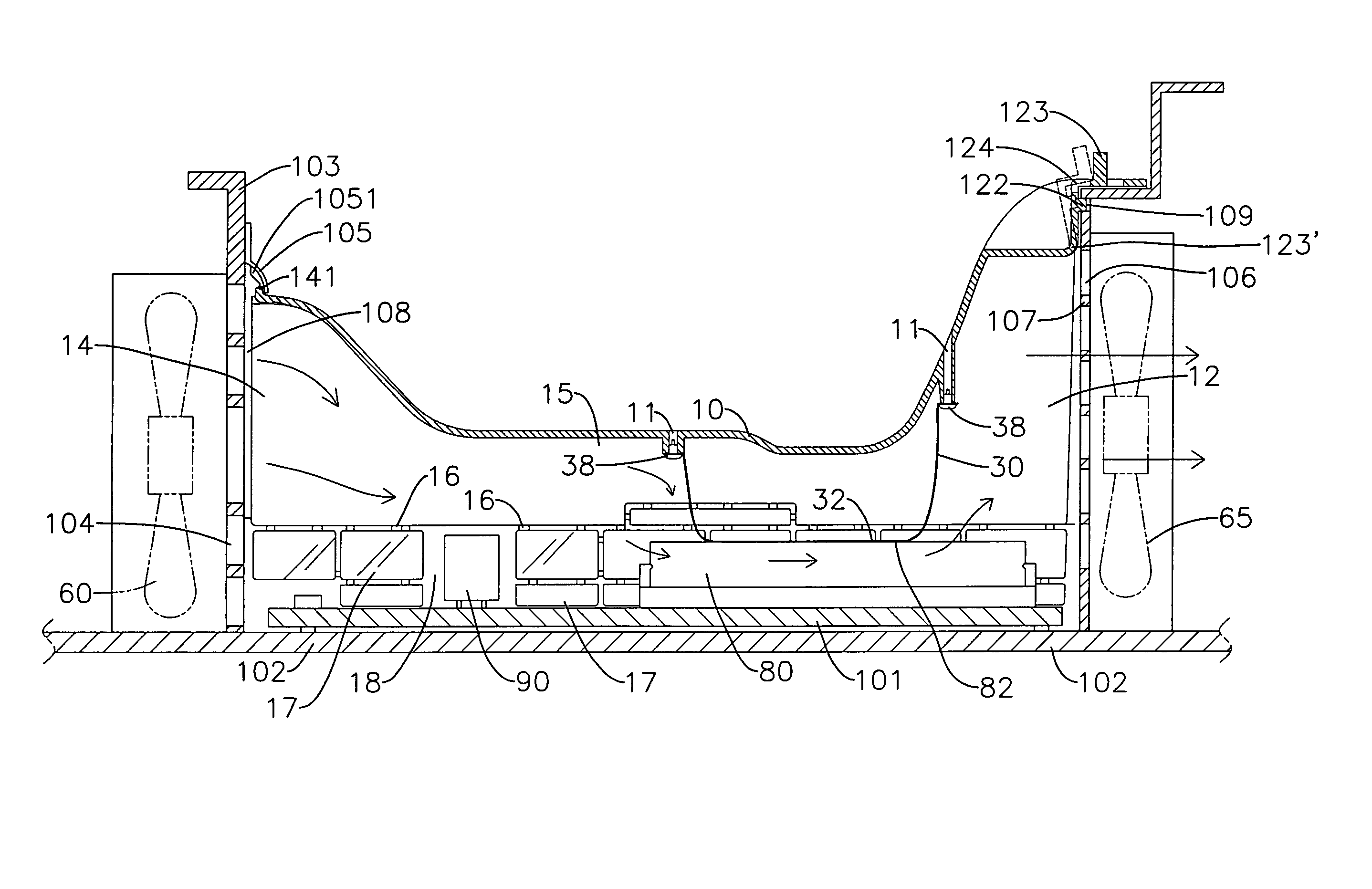 Air shroud for dissipating heat from an electronic component