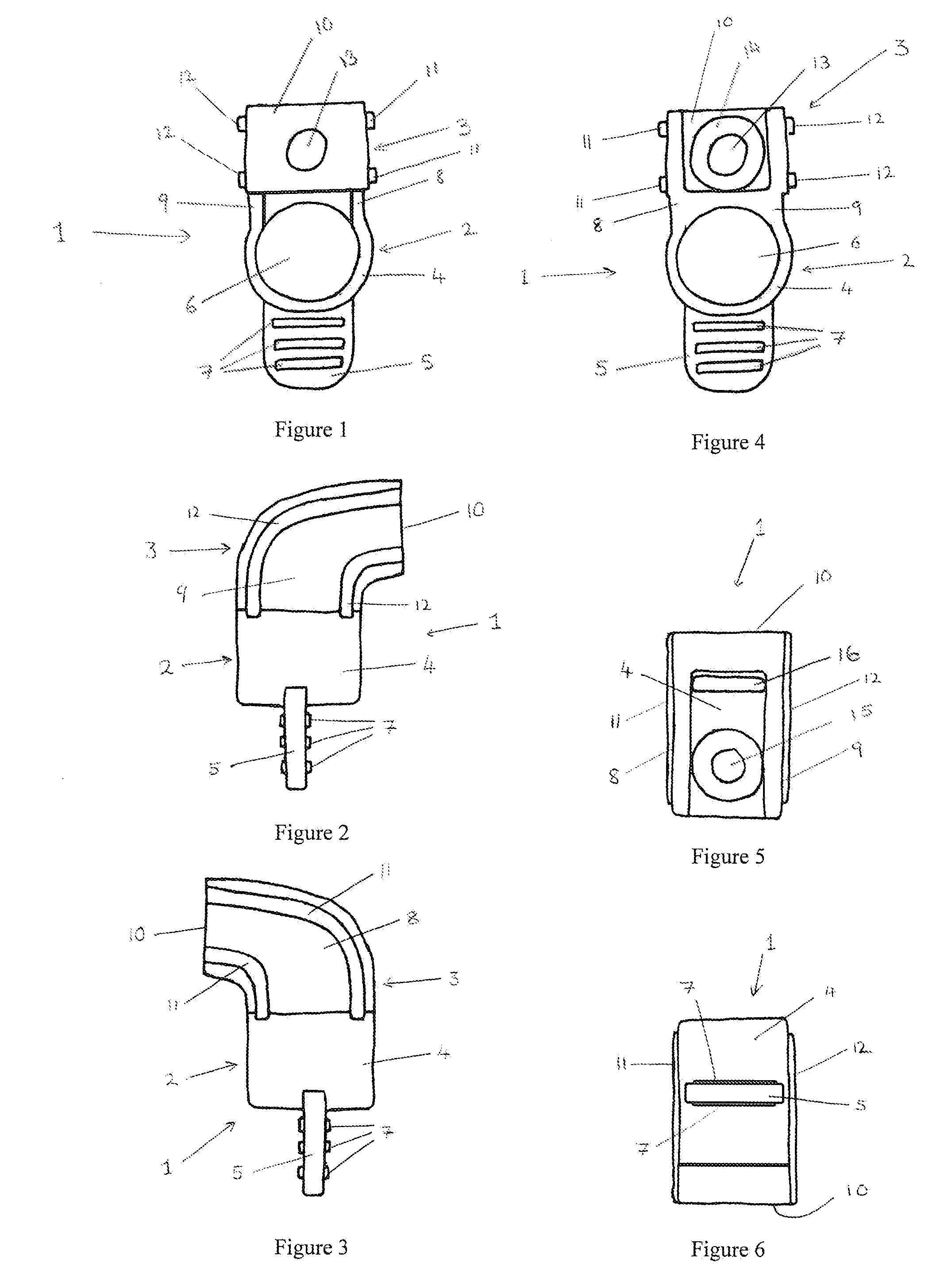 Device for Displaying a Graphic Holder