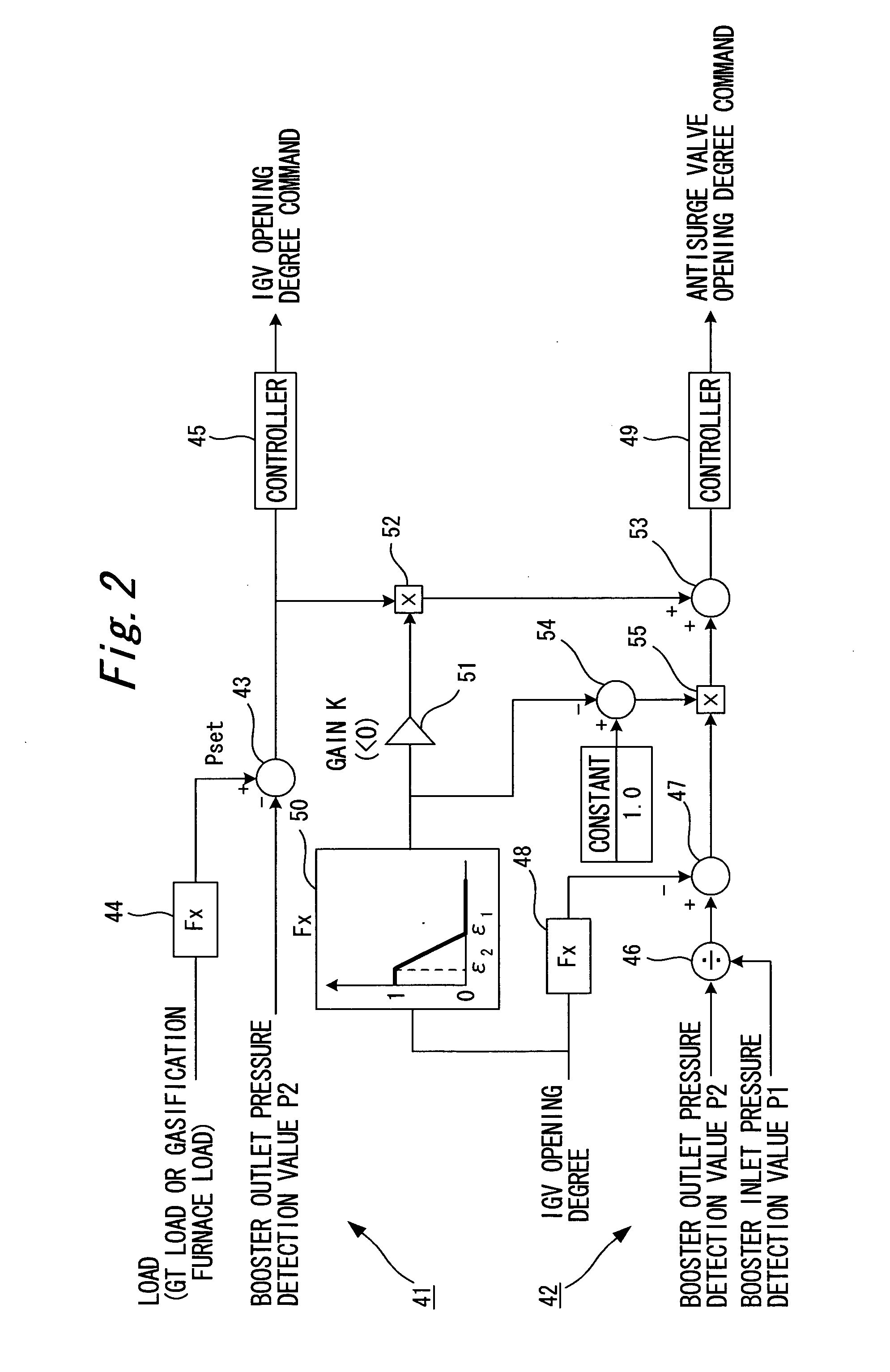 Control apparatus of extracted air booster system of integrated gasification combined cycle power plant