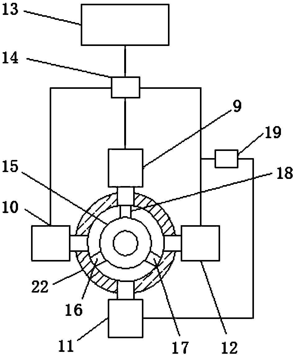 Vehicle body suspension system based on pressure principle