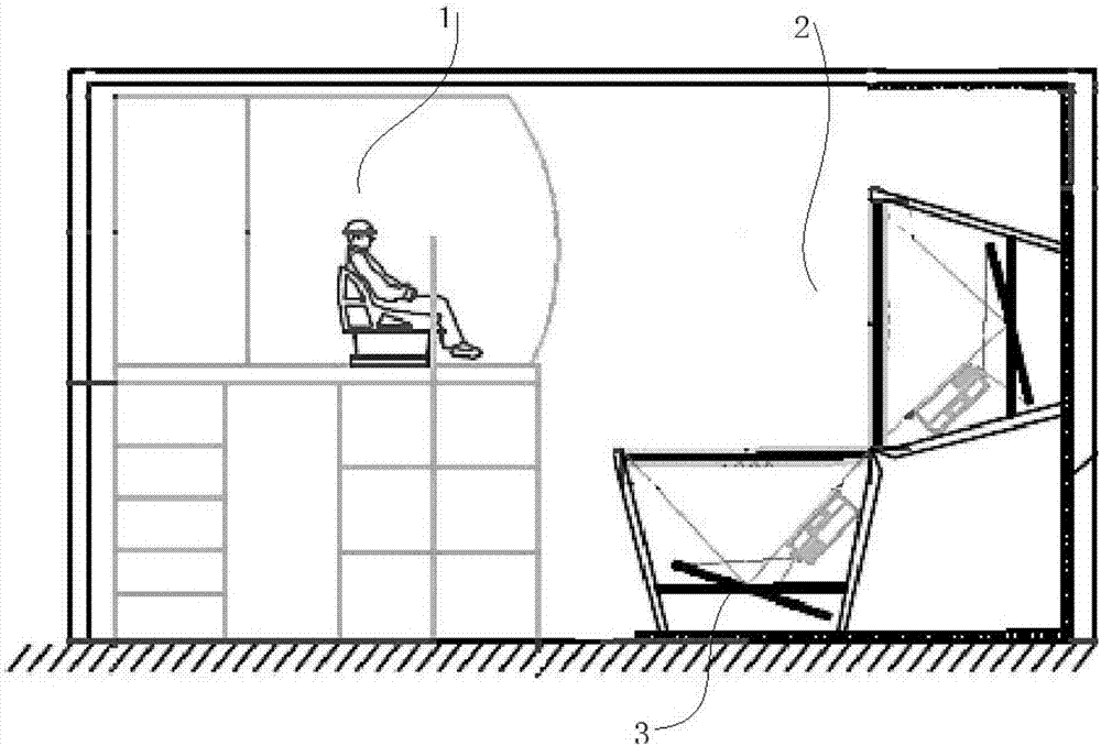 General hoisting machine operator training equipment