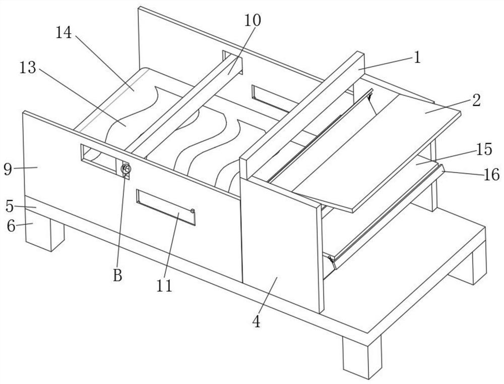 Conveying device for water pump accessory production and machining