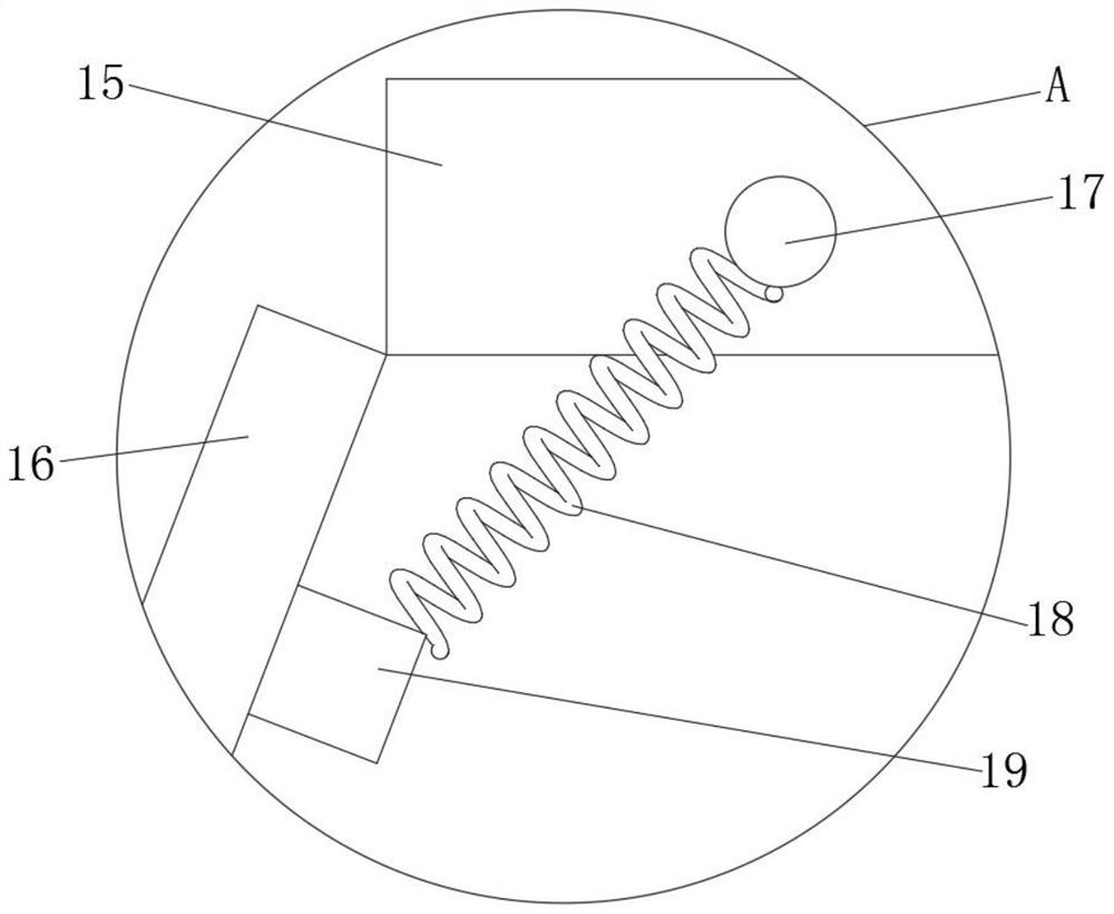 Conveying device for water pump accessory production and machining