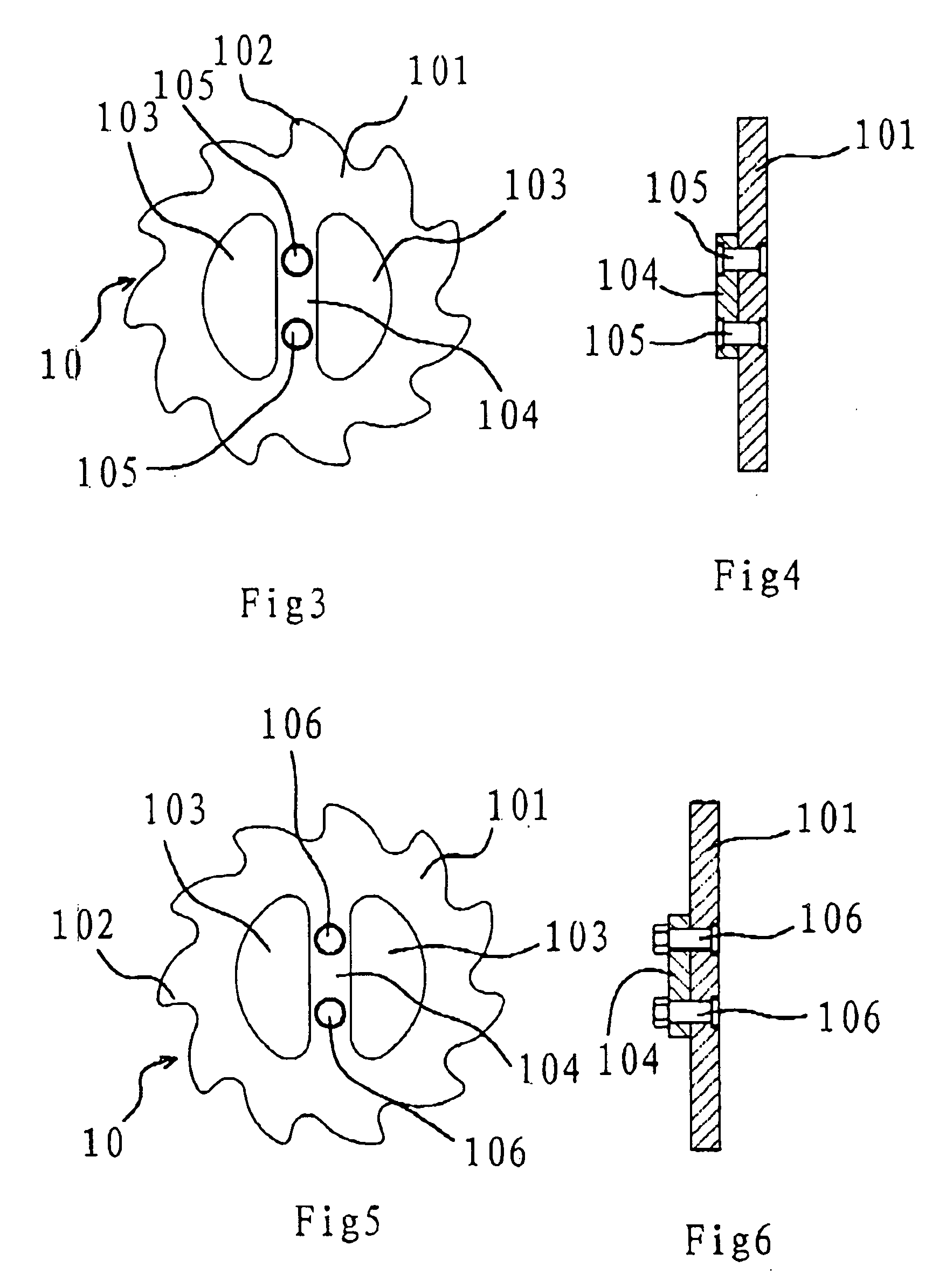 Ratchet wheel for a lashing apparatus