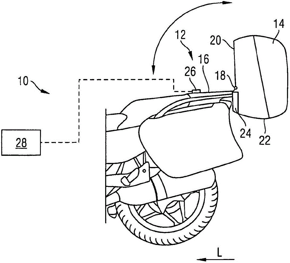 Luggage rack system for a motorized two-wheeler