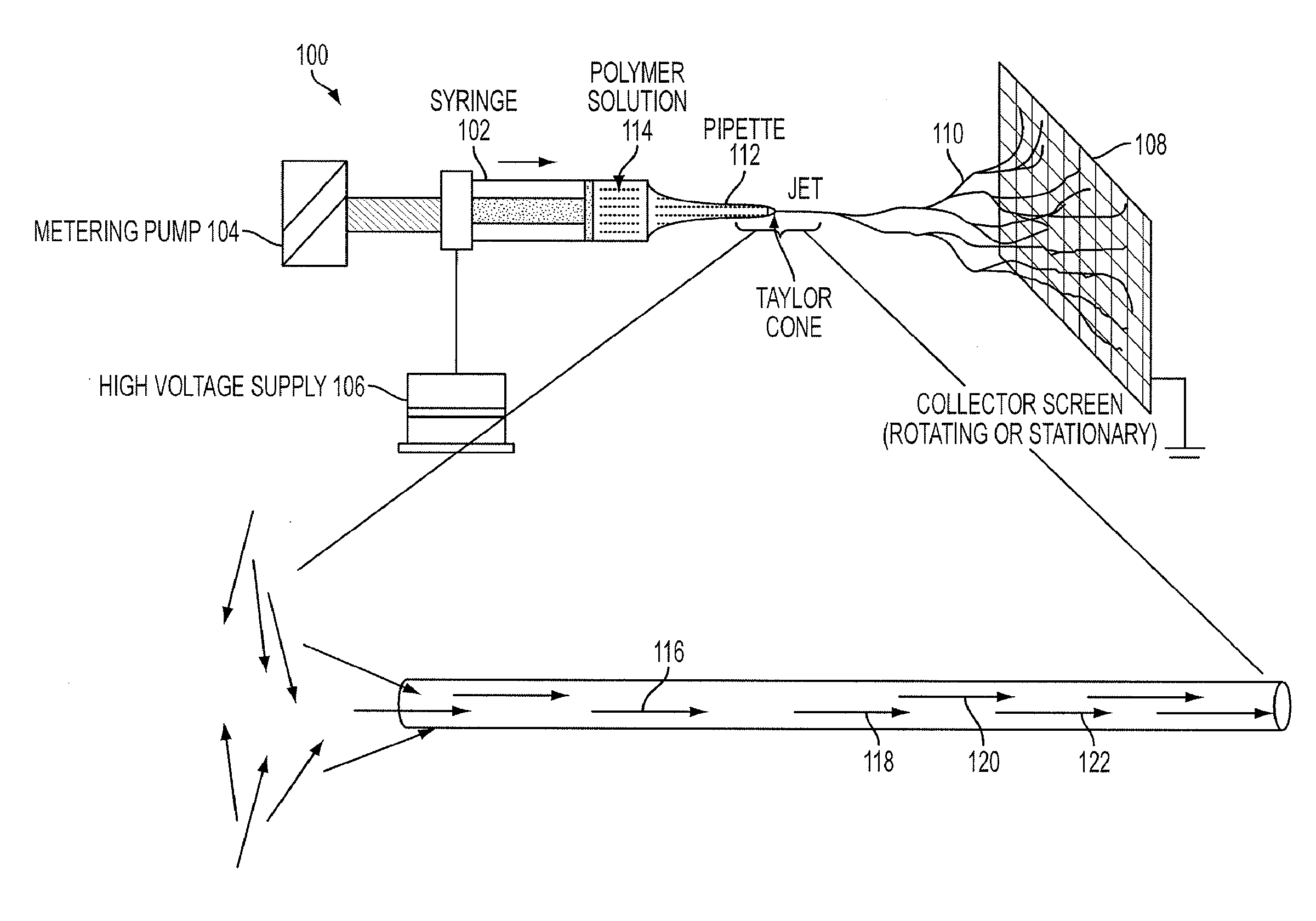 Piezoelectric polymer fibers