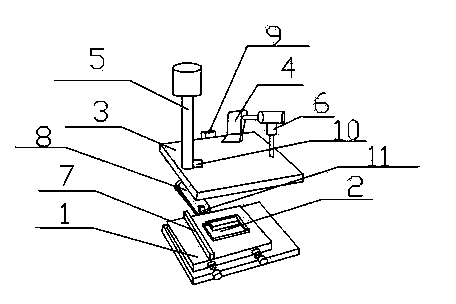 Improved structure of full-automatic mesh printing machine