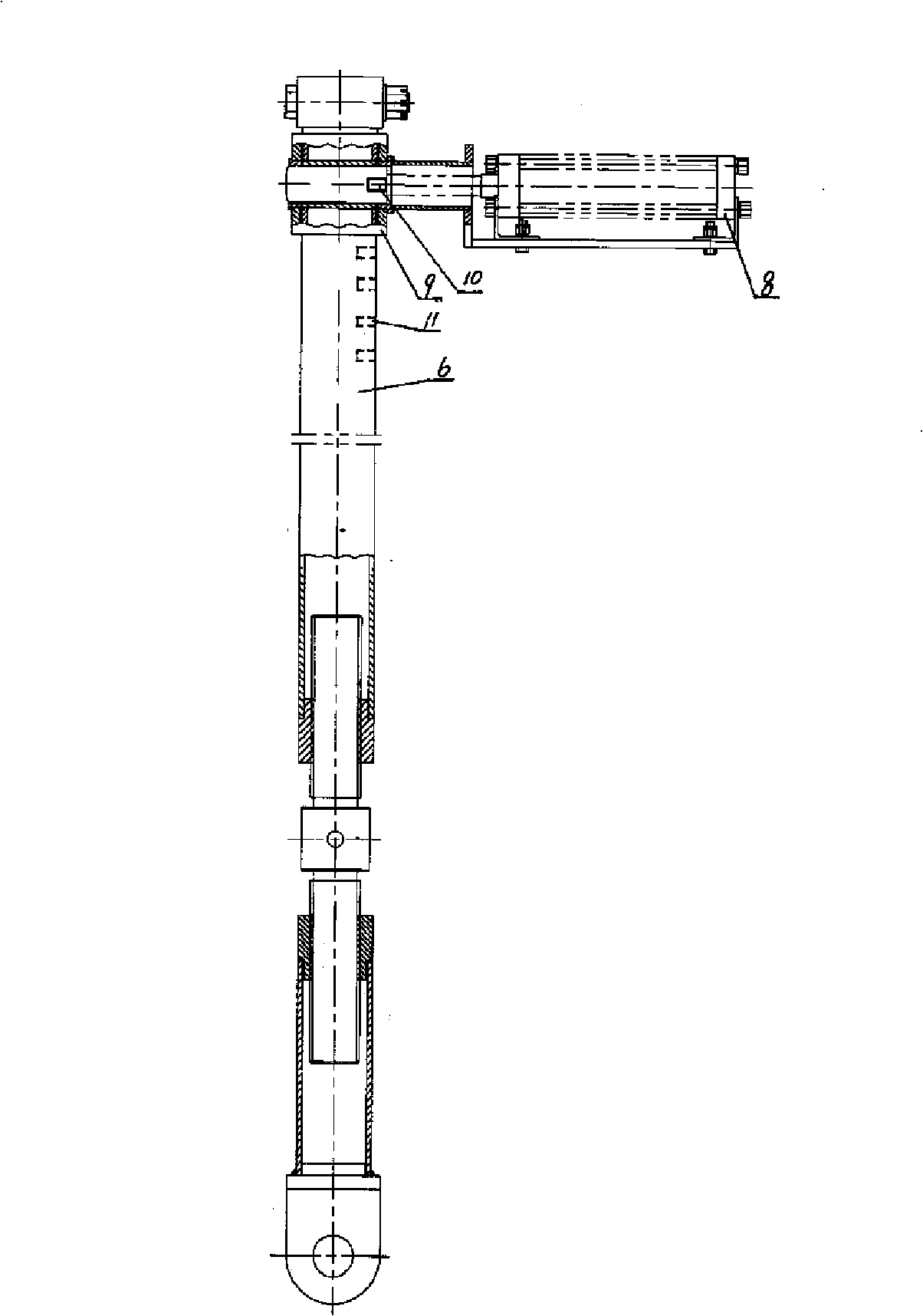 Combined sand-washing well repairing machine