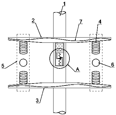 Cross arm structure for combined power tower and use method