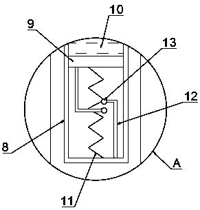 Cross arm structure for combined power tower and use method