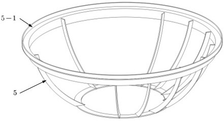 A kind of heat insulation protection device for vacuum preheating electron beam welding of pressure-resistant shell