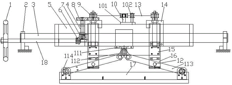 Packer ceiling mechanism