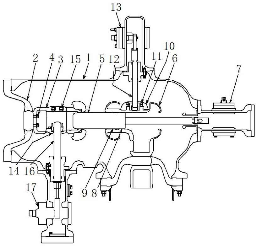 An isolating grounding switch and gis equipment using the isolating grounding switch