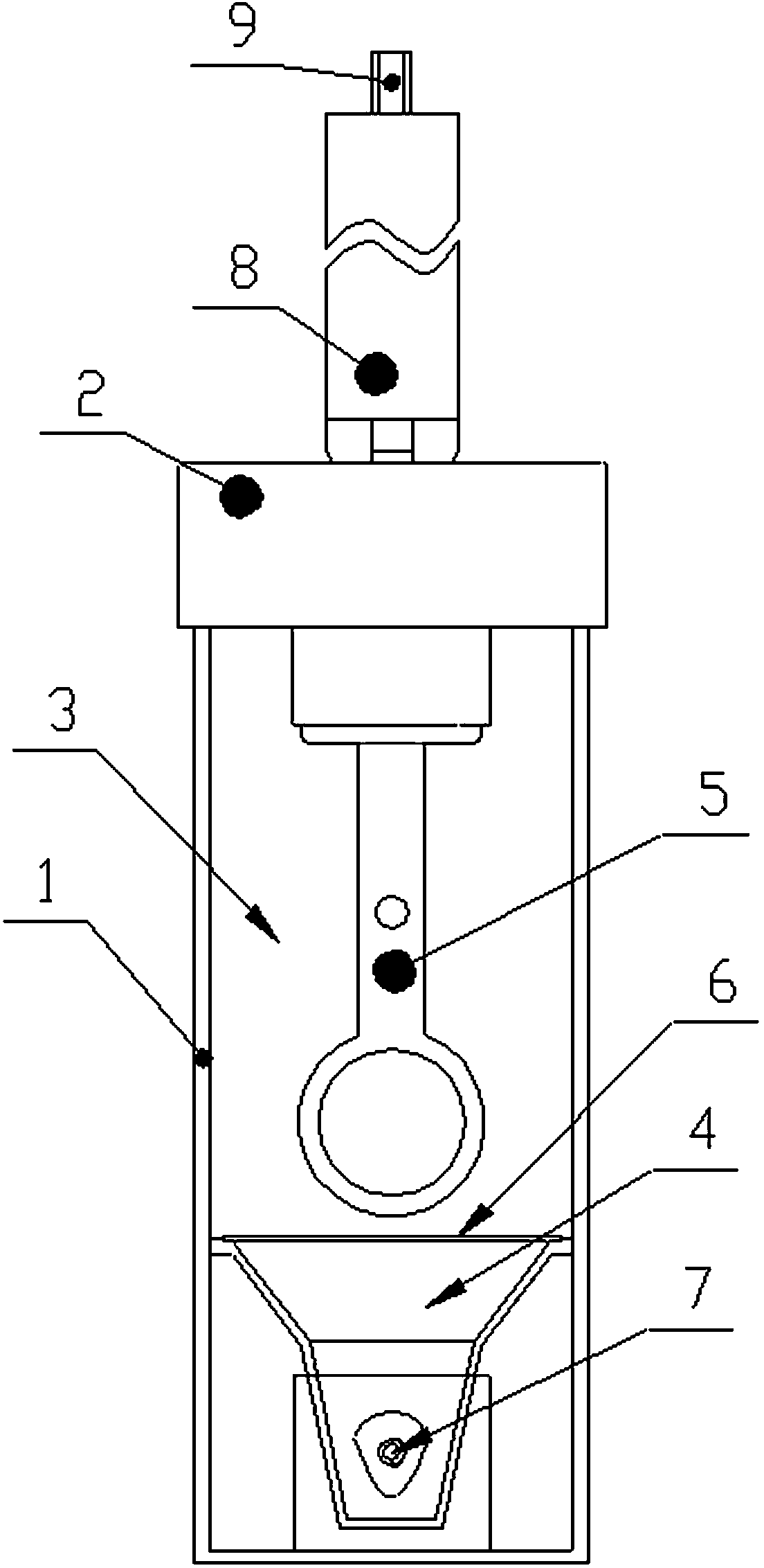 Body fluid detection preprocessing device