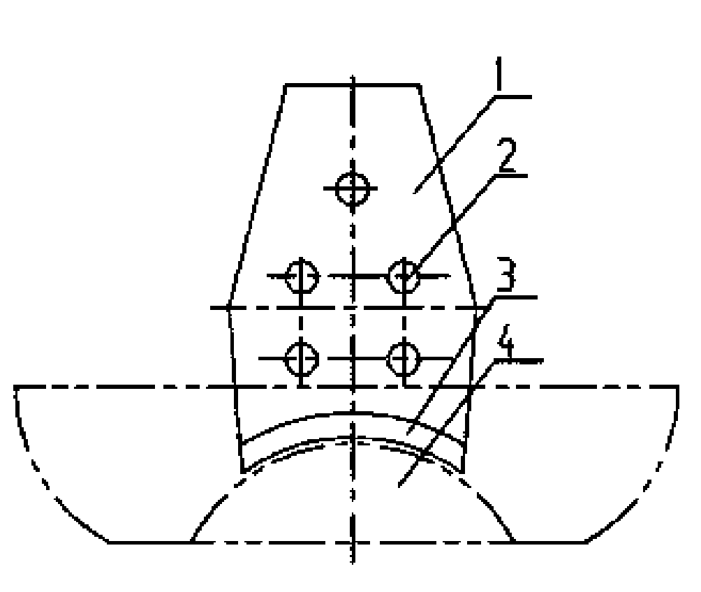 Compaction-free forming iron chill