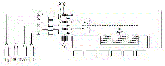 Metalorganic chemical vapor deposition (MOCVD) equipment and method for removing parasitic particles thereof