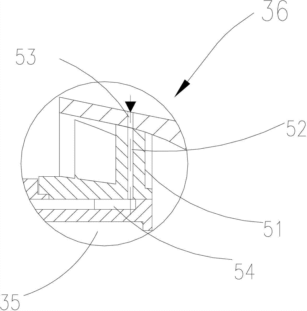 Partial premixing and pre-evaporation combustion chamber with three-level oil passages