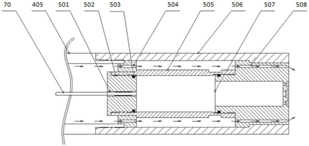 Underground visual probing equipment and method