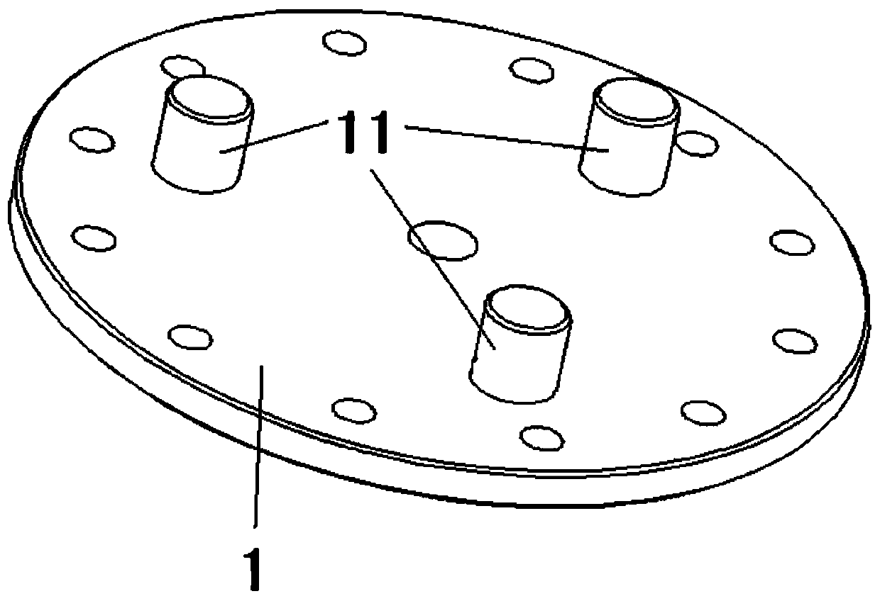 Combined type weak-torsion continuous mechanical arm connecting joint