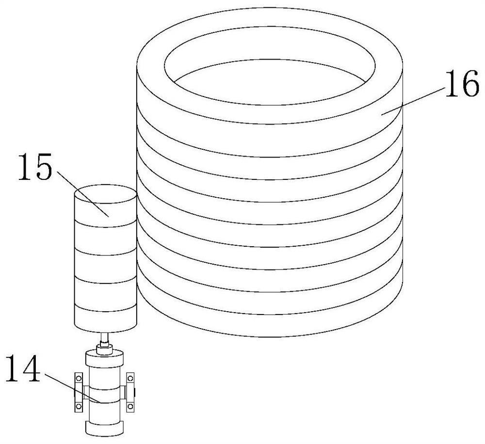 Portable antenna mechanism based on 5G mobile communication