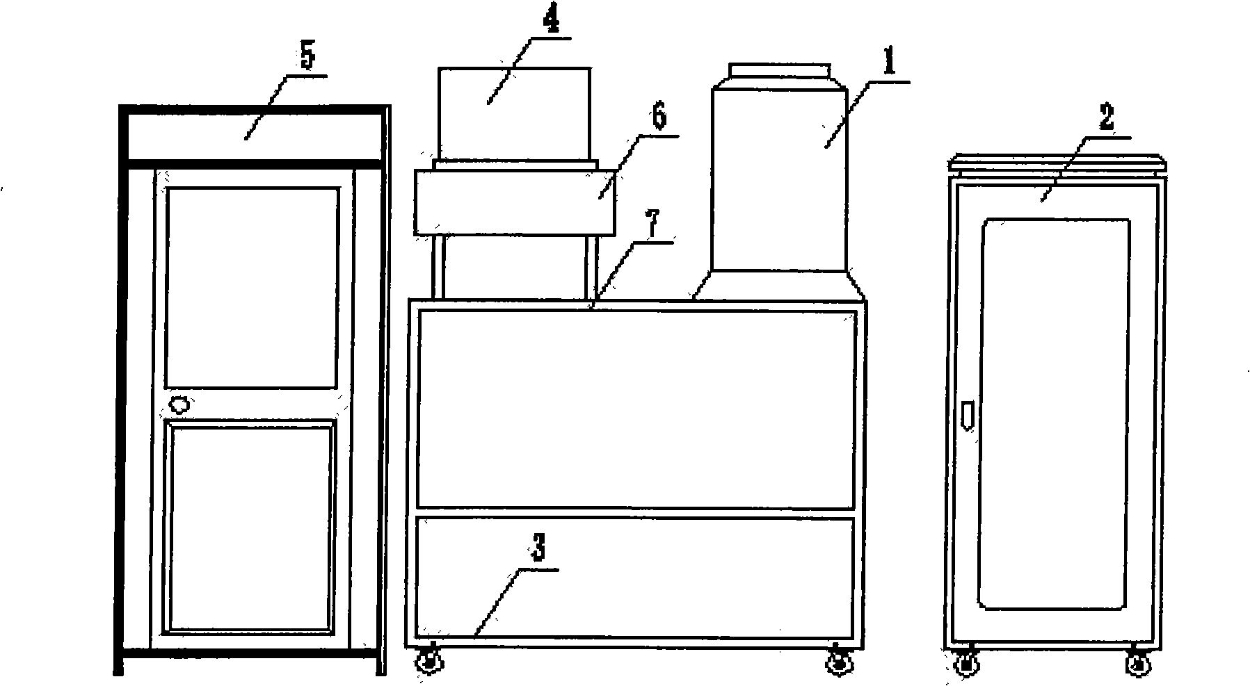 Experimental real-training apparatus for central air-conditioning system