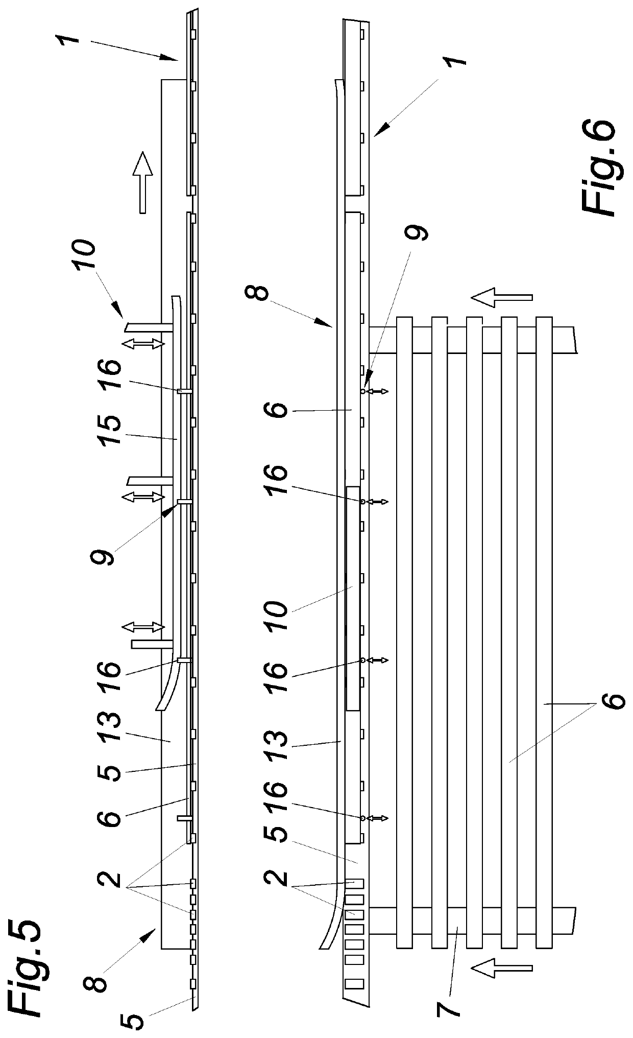 Method for digitally printing a profiled strip