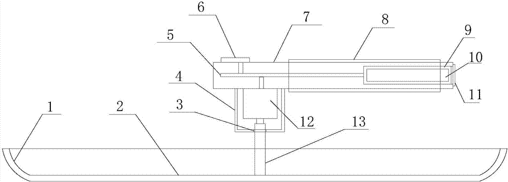 Troweling device for building construction