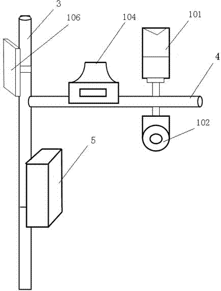 Device and method for monitoring abnormal behavior of motor vehicle on expressway