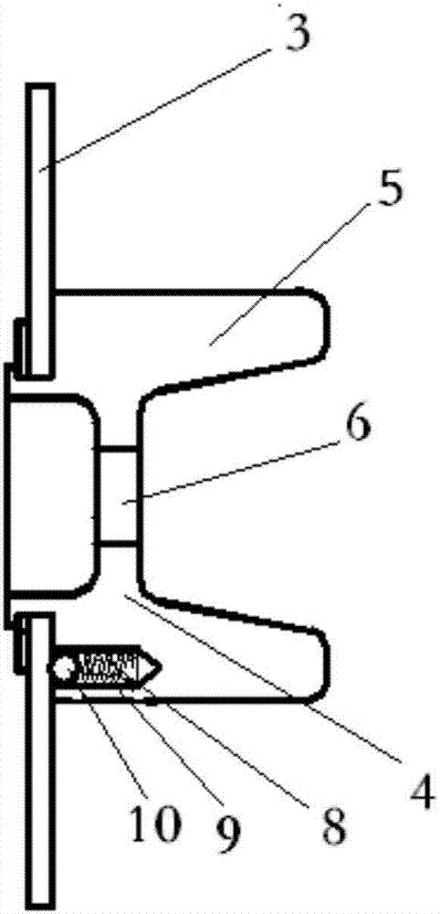 An error-proof limit method for aircraft three-position switch