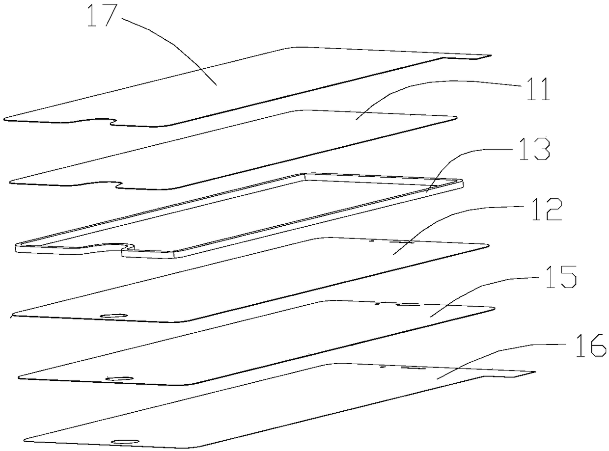 Multifunctional protective film for intelligent terminal touch control screen