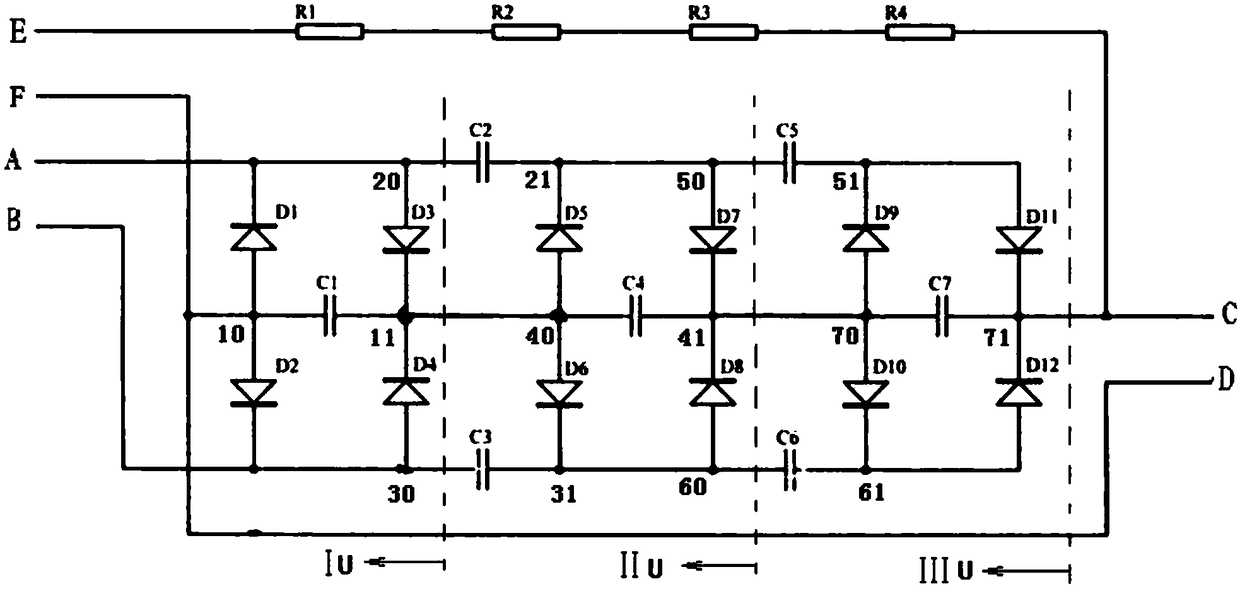 Voltage doubler rectifier circuit circuit entity system